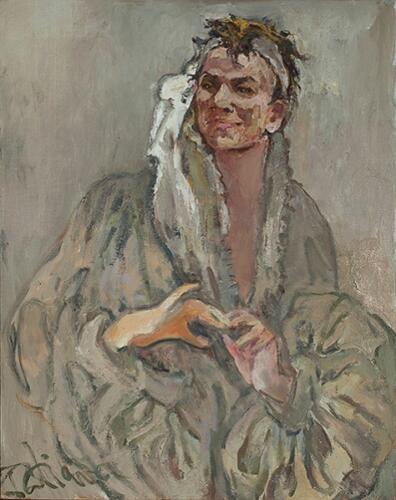 Портрет актера Вячеслава Манучарова 100Х80