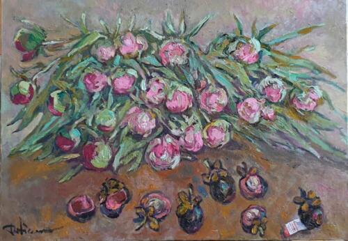 Пионы и артишоки 1 мая 2020