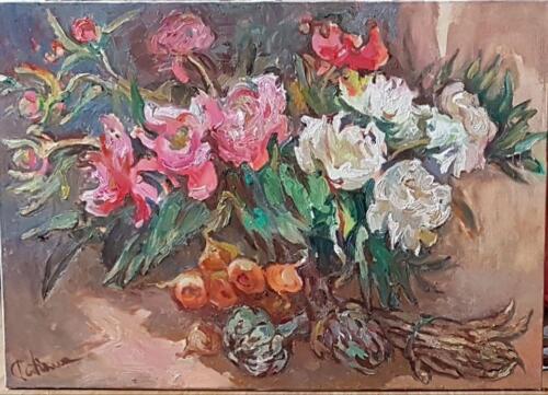 Пионы и артишоки 1 мая 2020