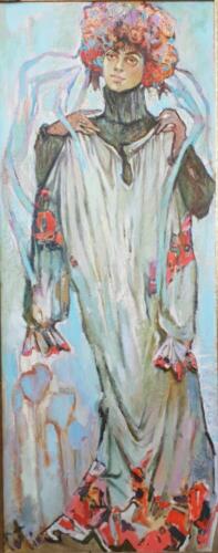 Бабушкино платье (Robe de grand-mère), 164Х65