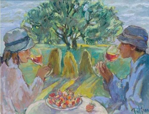 Клубничка,70Х90