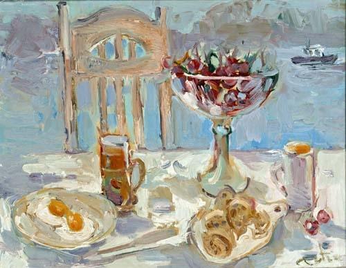 Still life with a boat, 175Х60