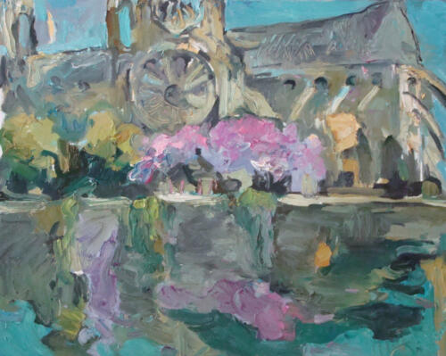 The Paris diary, Notre Dame de Paris. 79Х80