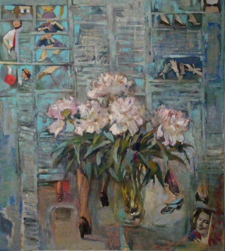 Пионы для Диора,70Х80