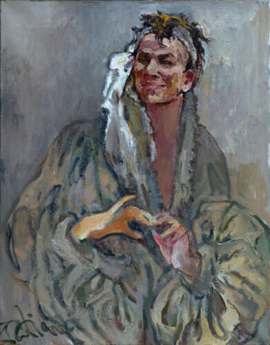 Поретет актера Вячеслава Манучарова,100Х80